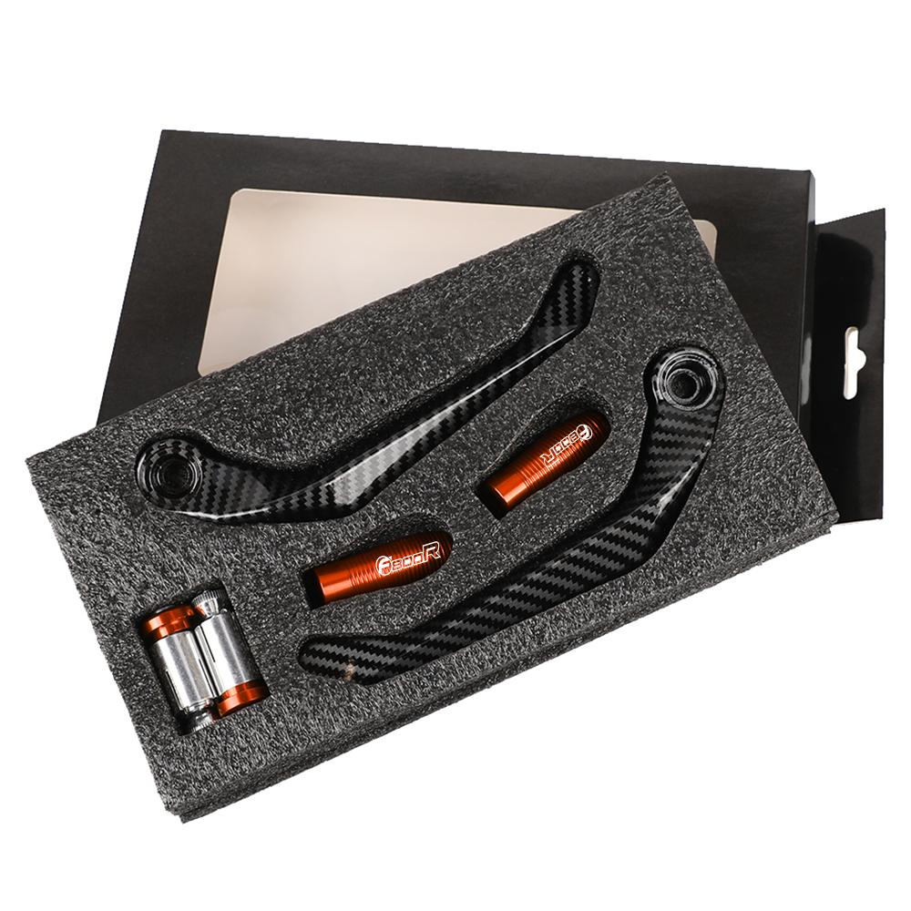 

F800R аксессуары для мотоциклов, ручки для руля с ЧПУ, защита тормозных рычагов сцепления для BMW F 800R F 800 R 2009-2016 2015 оранжевый