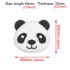 Cartoon Wall Anti-collision Pads Door Stopper Stickers Silicone Handle Bumper Mute Crash Pad Door Handle Stopper Protection Mat