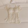 Women's Lace Camisole Sleepwear Set with Chest Pads - Sweet & Sexy Spring/Summer Homewear.