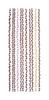 Tenugui made in gourd pattern Niwa-zome (hand towel) - Chū-sen dyeing, 100% cotton, Japan,