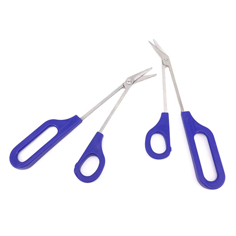Toenail Scissors with for Extra Long Handle, Special Stainless Steel, Angled Blade,21 for cm