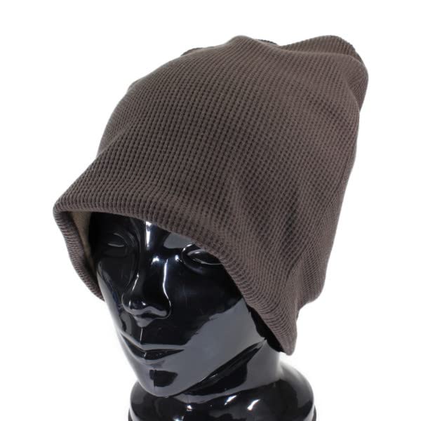 AVIREX REVERSIBLE Knit Cap for Men and a Popular and Trendy Brand for Perfect as a Day Gift Women, Fall/Winter, Father's (Khaki)