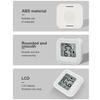 Mini LCD Digital Thermometer Hygrometer Indoor Room Electronic Temperature Humidity Meter Sensor Gauge Weather for Boothroom