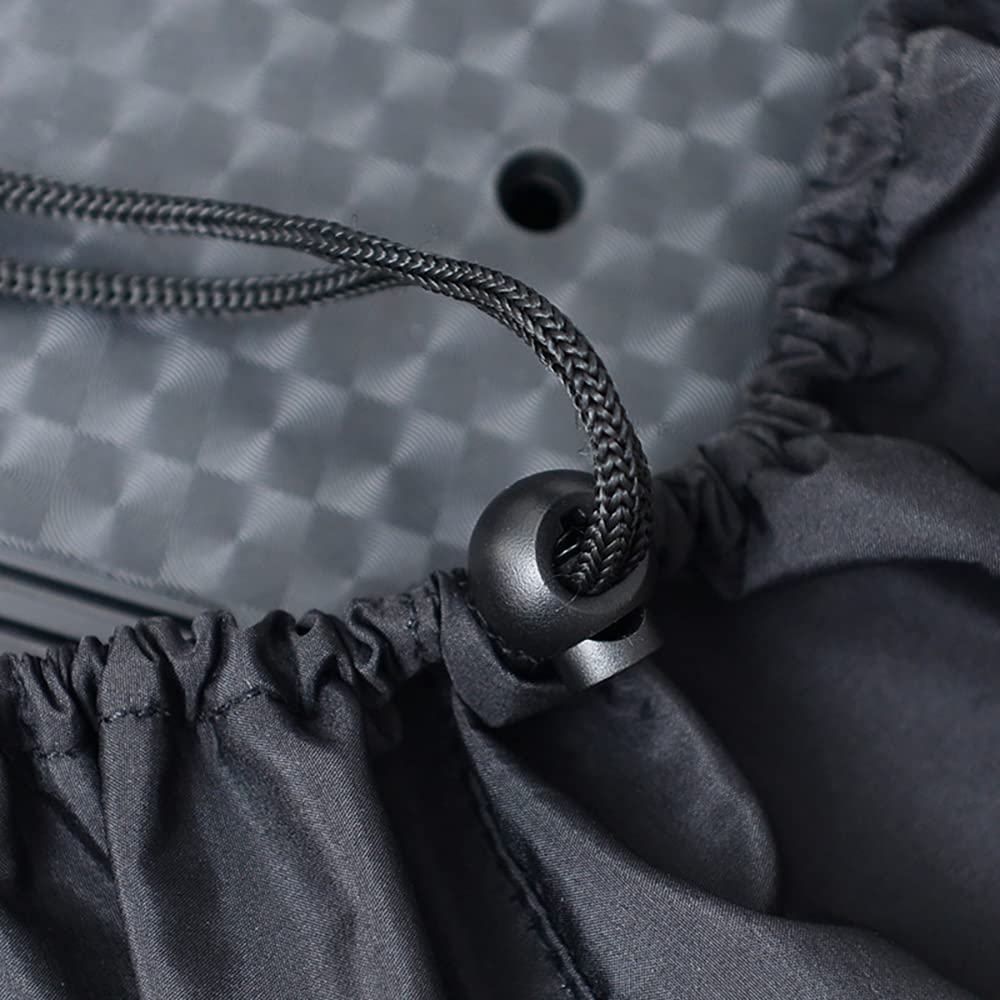 VIEAURA Electronic Piano Cover 88 Keyboard Keyboard Cover Keyboard Protection Dustproof Lightweight Breathable Adjustable Black