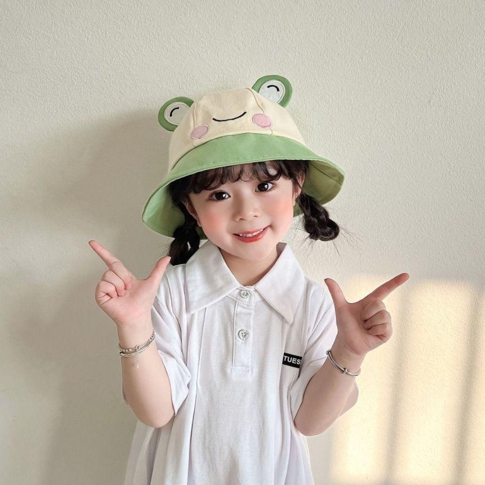 Big Brim Kid Sun Protection Hat Adjustable Children Sun Hat Breathable Summer Beach Cap  Outdoor