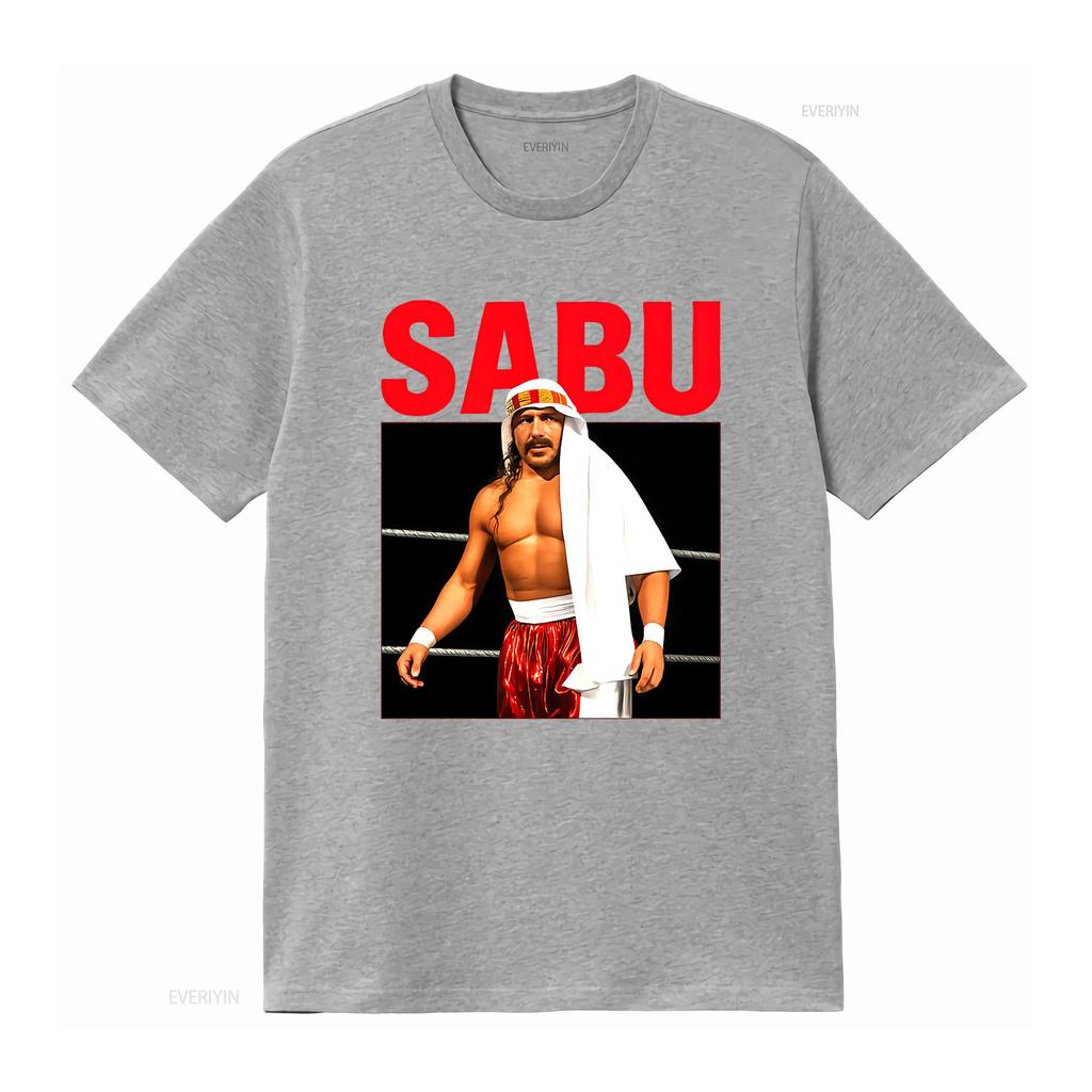 New Sabu Black Cotton All Size S 345xl For Fans T Shirt Hrb164 Vintage Washed Stylish Designer Clothes Comfortable Breathable