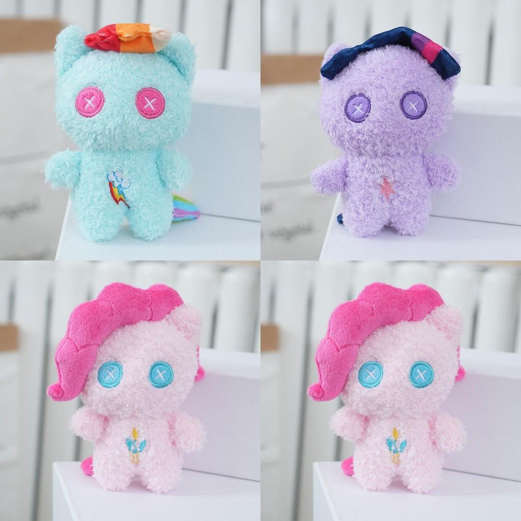 Entzückende Cartoon-Plüsch-My Little Pony-Puppe mit niedlichem, warmem Design für Kinder