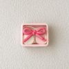 Candy Color Contact Lenses Box Cute Bow Portable Contact Lens Case with Tweezer Suction Stick Set for Travel Kit Holder