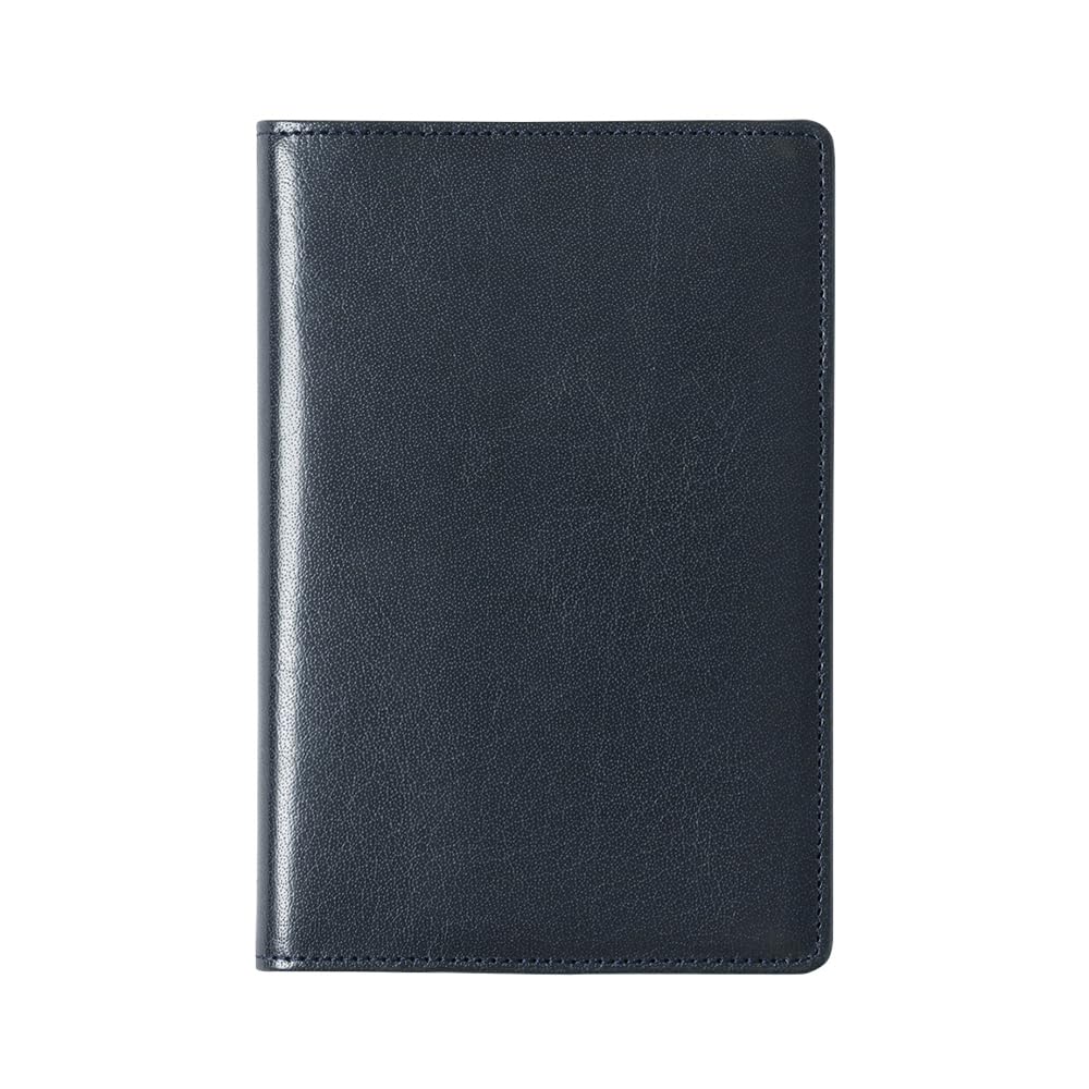 

QUOVADIS Genuine Leather Planner Cover 10x15cm Navy (Cowhide) Buffalo Leather (qv10x1529nv)