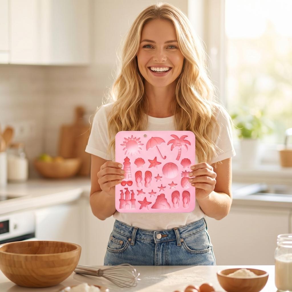 Silicone Molds Mold Chocolate Candy Sugar Baking Mold For Cake Cupcake Dessert Candle Decoration Suitable For Making