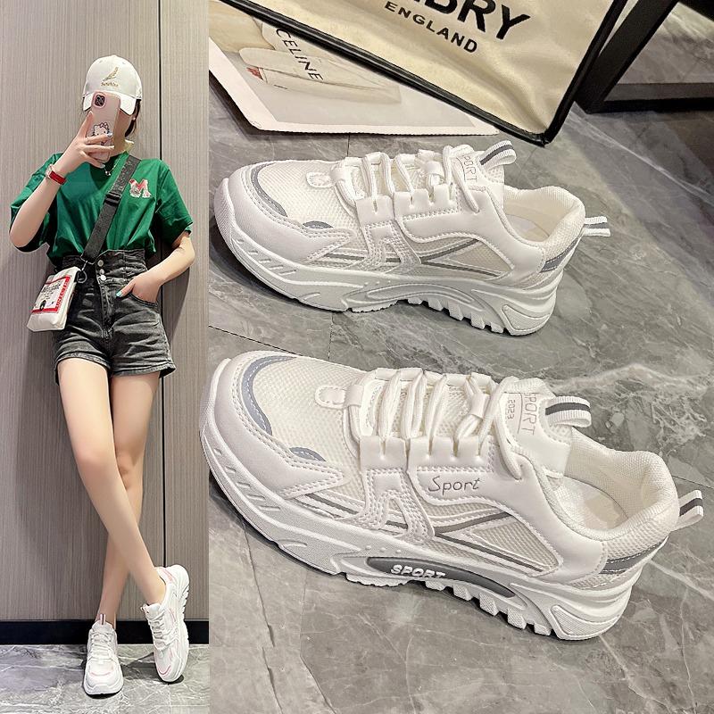 Women'S Sports Platform Shoes Increased Breathable Women'S Casual Sneakers Lightweight Running Shoes