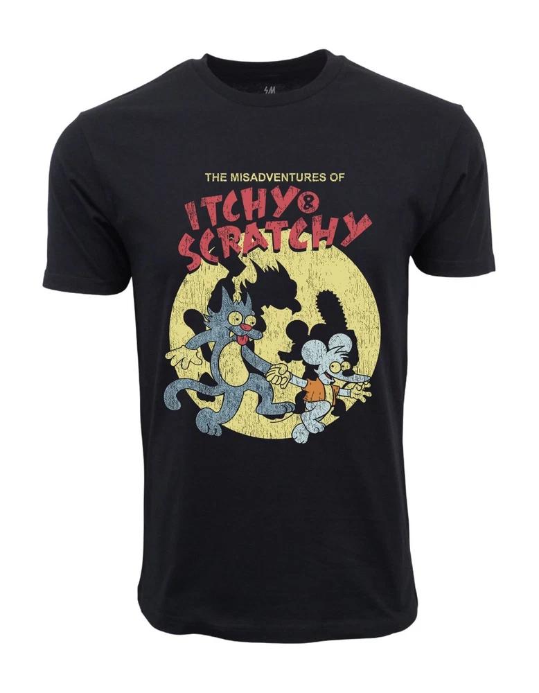 1994 The Misadventures Of Itchy Scratchy Graphic Tshirt S