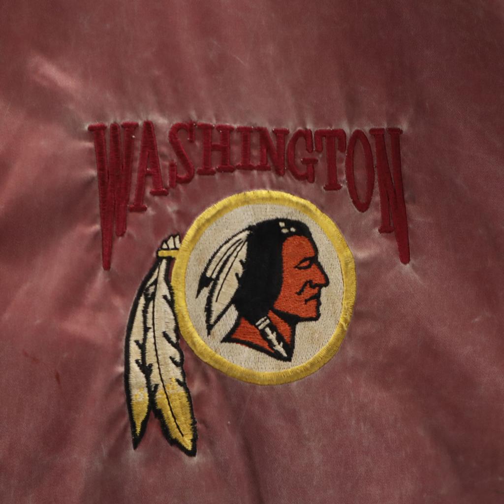 NFL 90s Old Blouson M burgundy Washington Men's Used