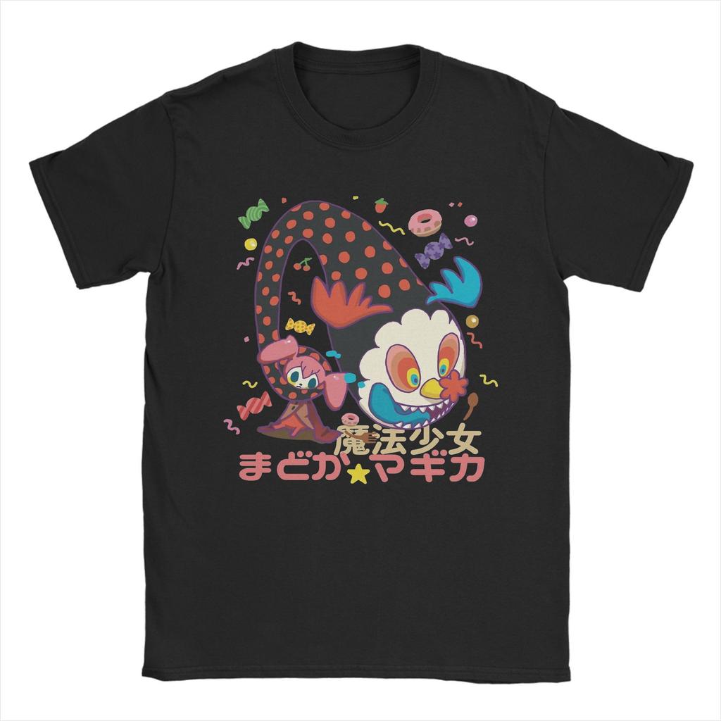 Unisex TShirt Mahou Shoujo Sayaka Miki Awesome Pure Cotton Tee Shirt Short Sleeve Madoka Magica Anime T Shirt Round Neck Clothes