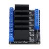 Durable 6 Channel Solid State Relay Module High Level Trigger 12V High Voltage Trigger DC Control Module Electrical Equipment