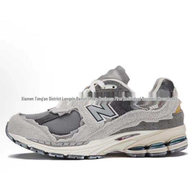 Original Grey New Balance NB2002rc Unisex Sneakers: Low-Top Casual Dad Shoes