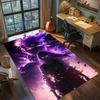 Naruto Anime Teppich Großer Teppich Rutschfeste Waschbare Fußmatte Gamer Zimmer Schlafzimmer Heimdekoration -QJY