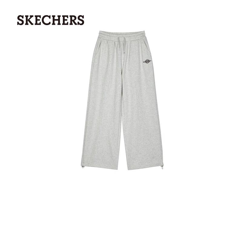 Skechers Women s Fleece-Lined Knit Straight-Leg Pants L324W098 M