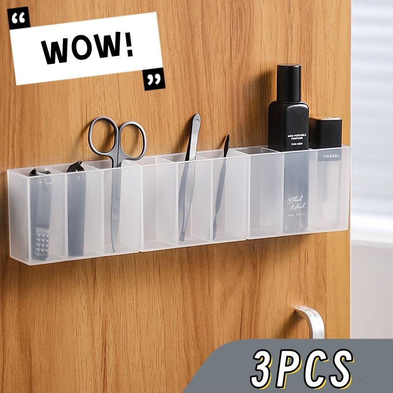 

Настенный органайзер с 3 сетками, зеркальный шкаф, самоклеящаяся коробка для хранения мелких предметов, карандаш для бровей, губная помада, органайзер для глазури для губ