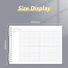 Detachable Loose-leaf Notepad Loose-leaf Grid Planner Note Taking Mind Map Notebook  School Office