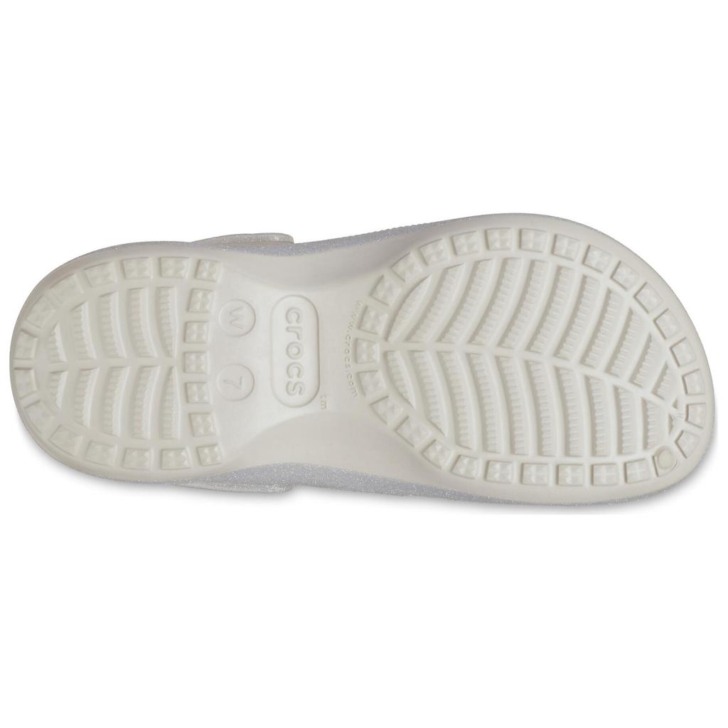 Crocs Comfortable Casual Hole Shoes Women's Silver