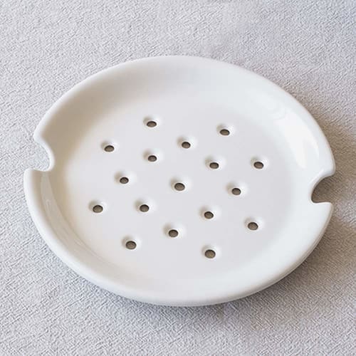 Saji Pottery Banko Ware Three-in-One Healthy Earthenware Pot (with Inner Lid and Slatted Base), Sabicha Tokusa (Ruby Tea Tokusa) Color, Made in Japan,