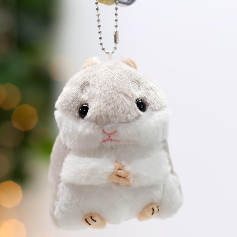 Pandantiv Jucărie de Pluș Păpușă Hamster Mic Drăguț Păpușă Mașină de Apucat Păpușă Rucsac Decor Agățat Exquis Breloc