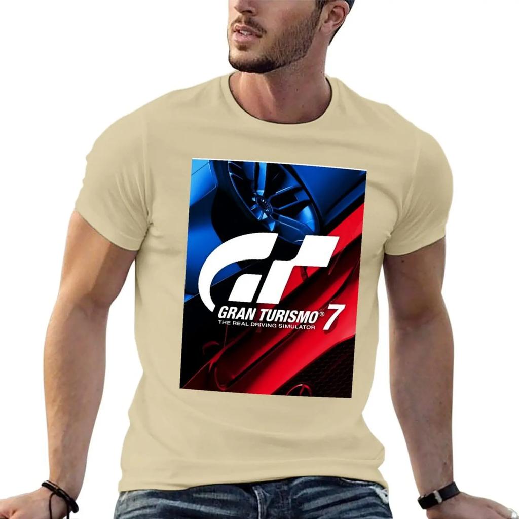 Gran Turismo 7 Grafik T-Shirt Vintage Oversize T-Shirt T-Shirts Unisex