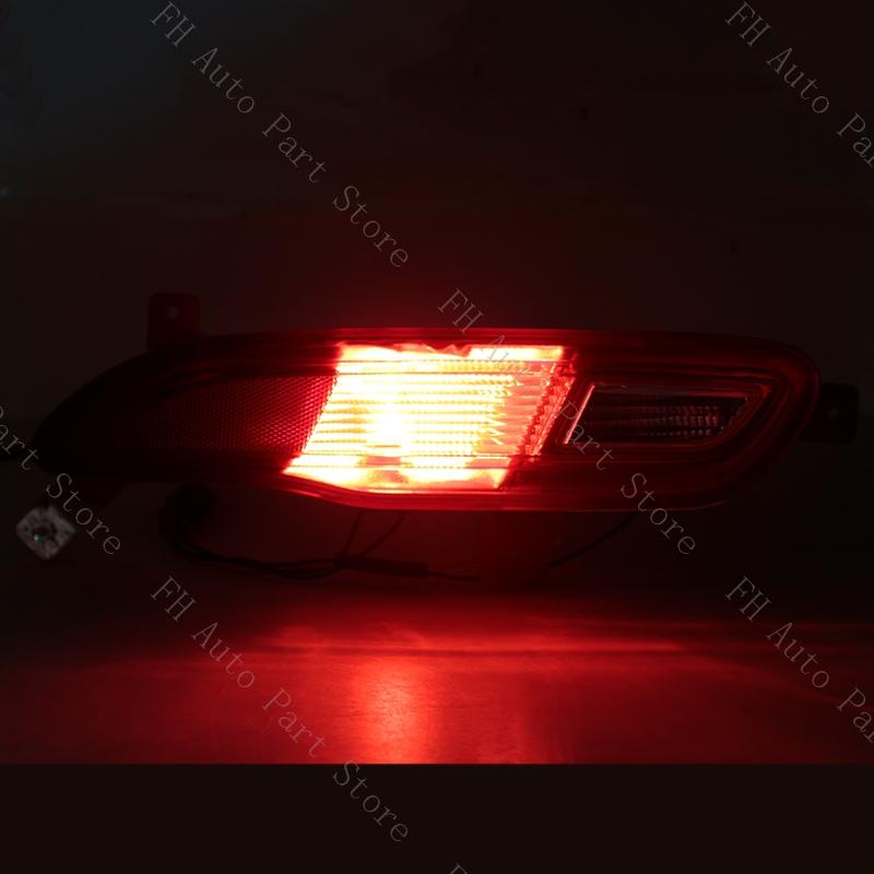 Car Rear Bumper Brake Lamp Tail Turn Signal Reflector Fog Light For Chery Tiggo 7 2016 2017 2018 2019