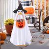Porch Geese Halloween Outfit Ghost Lawn Geese Festival Ghost Clothes Lawn Statue Halloween Clothes For Courtyard Fall Season