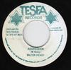 7inch Record MILTON HENRY  TESFA ALL STAR  Aggression  Version NONE TESFA RECORDS 2008 Jamaica Reggae Ska  Dub Used