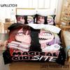 Magical Girl Site Bettwäscheset Einzelbett Twin Full Queen King Size Bettset Aldult Kinder Schlafzimmer Bettbezugsets Kawaii Bettlaken-Set