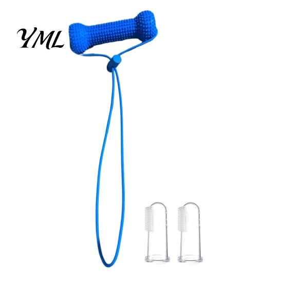 Small Medium And Large Dogs Dog Tooth Brushing Helper, Pet Dental Prop Chewable Toy, Dual-Action Canine Oral Reduce Bad Breath Care Tool for Cleaning