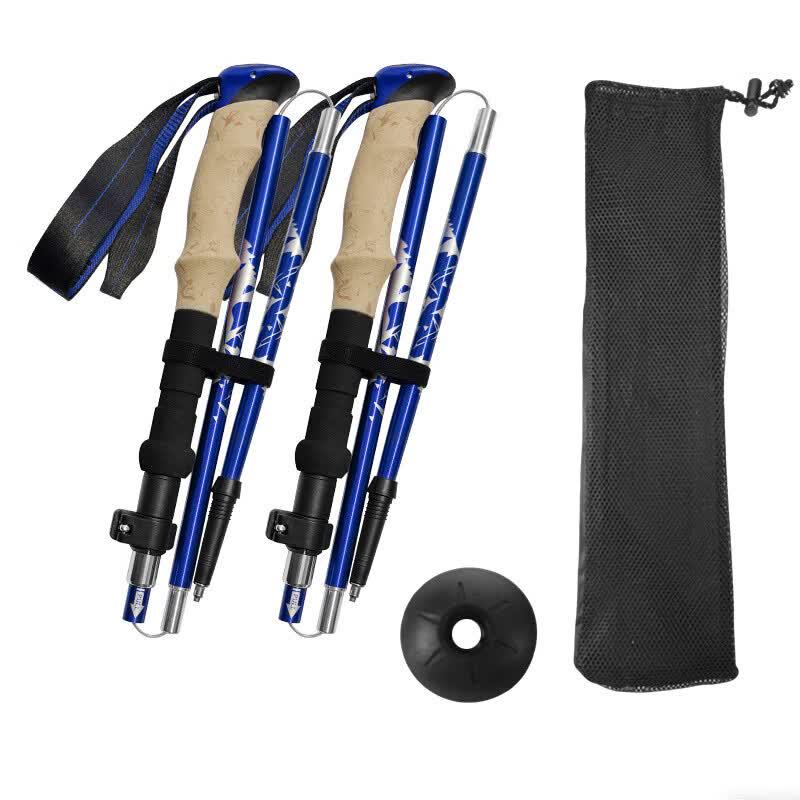 Elangyan 7075 Aluminum Telescopic Folding Hiking Pole