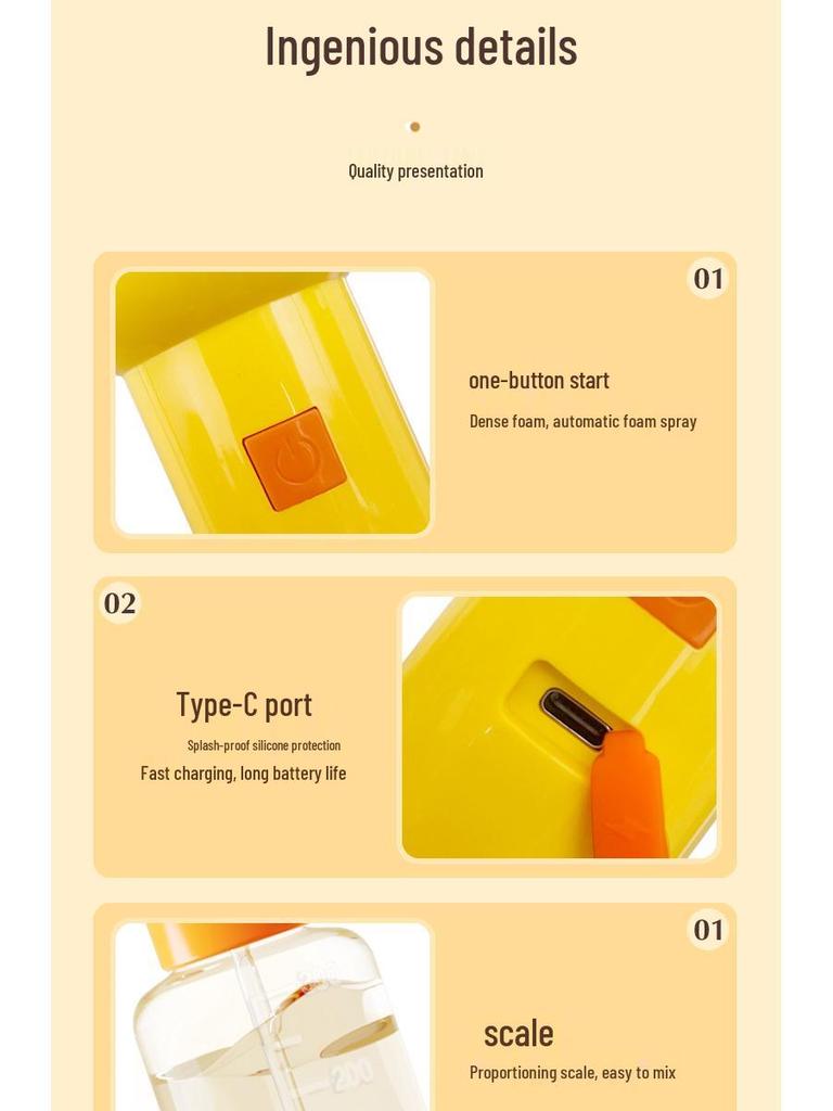 Evcil Hayvan Köpüklü Banyo Duş Köpürtücü - Tek Tuşlu Köpek ve Kedi Yıkama Seyreltme Makinesi