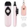 Jasenna Kazoo Musical Instrument for Kids, Portable Mouse Kazoo for Music Lovers and Beginners (1-Pink)