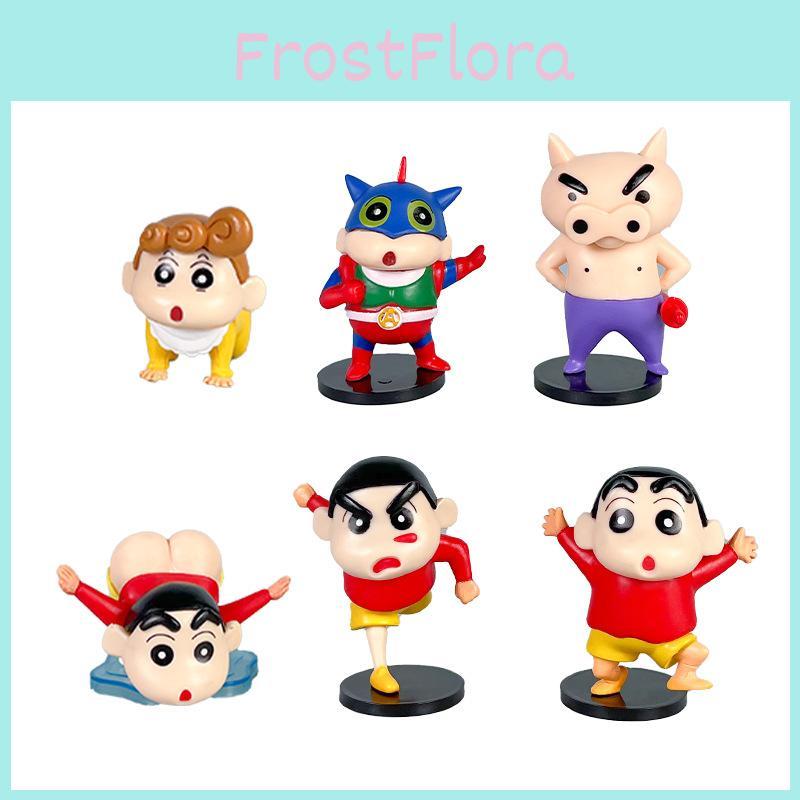 Crayon Shinchan Pvc Mini Figure Blind Box With Action Kamen For Kids And Collectors