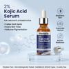 Westoria 2% Kojic Acid Face Serum with Alpha Arbutin – Dark Spot & Pigmentation Reduction Serum for Brightening, Even Skin Tone & Radiant Glow | S