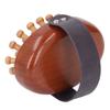 Massage Brush Ergonomic Design Portable Solid Wood Handheld Massager Body Brush for Home