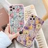 Flower Plant Phone Case for iphone 16 11 12 13 14 15 Pro Max for iphone X XS MAX XR 7 8 Plus Back Shockproof Cover Funda Shell