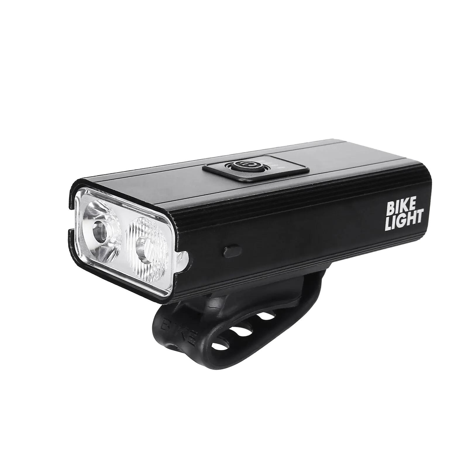 

Bike Light Headlight T6 Bicycle Flashlight LED USB Rechargeable Waterproof MTB Cycling Front Lamp High Beam Bike Accessories