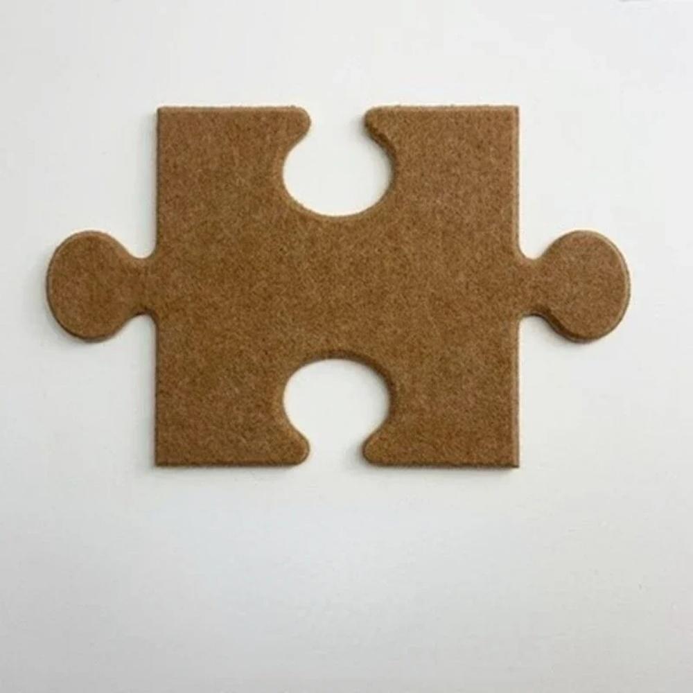 1PC Felt Bulletin Board Tiles DIY Jigsaw Wall Panels Creative Wall Decor for Playroom Bedroom Photo Background Display