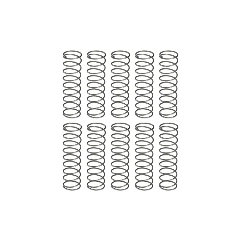 uxcell Compression Springs, 1mm Wire Diameter, 14mm Outer Diameter, 50mm Free Length, Small Compression Springs, Coil Springs, Carbon Steel, DIY Model