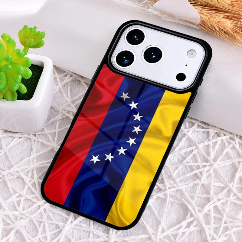 Venezuela Flag Coat Of Arms Shockproof Phone Case for iPhone 17 Air 16e 15 11 12 14 13 Pro Max Cover Coque