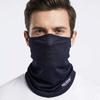 Solid Color Windproof Scarf Sunscreen Dustproof Ice Silk Sunscreen Mask Sun Protection Breathable Mesh Mask Outdoor