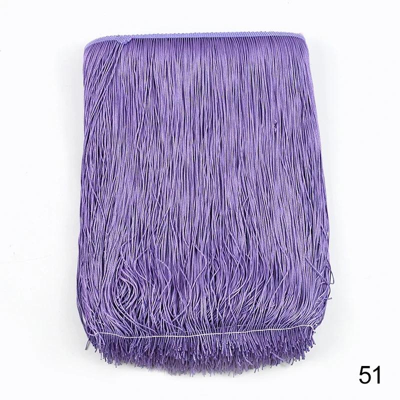 5/8/10M 30cm Long Tassel Fringes for Curtains Lace Trims Dress Fringe Trim Decorative Trimmings Stitching DIY Sewing Accessories