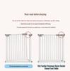 Cat Door Barrier: Auto-Close Pet Gate for Indoor, Balcony, or Stairway - No Drilling Needed