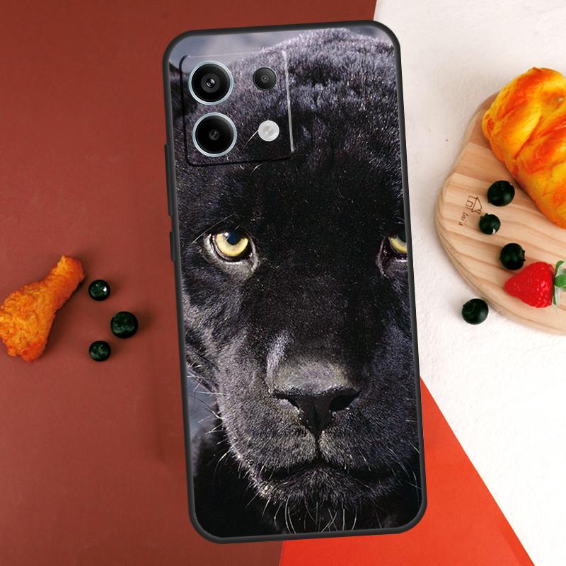 Cheetah Panther Case For Xiaomi Redmi Note 13 14 Pro 9 10 11 12 Pro 10S 11S 12S Redmi 13C 10C 12C 14C Coque