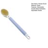 Retractable Shower Brush Double-Sided Exfoliation Telescopic Long Handle Bathroom Back Brush Skin Exfoliation