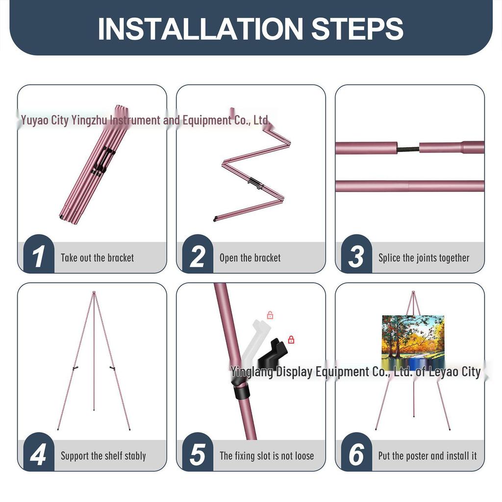 Portable Foldable Tripod Easel Set for Art Students